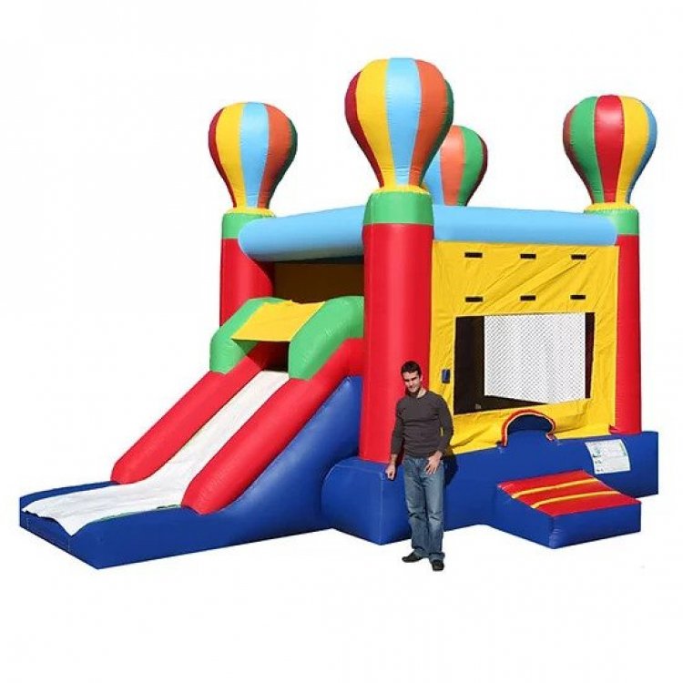 Hot Air Balloon Single Slide Combo