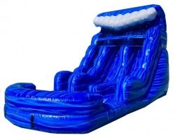 15ft Double Splash Double Lane Water Slide