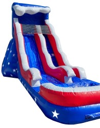 18ft Stars & Stripes Water Slide