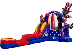 uncle20sam20bounce20house20combo20rental20tulsa20ok202 174 1 Uncle Sam Bounce House Combo